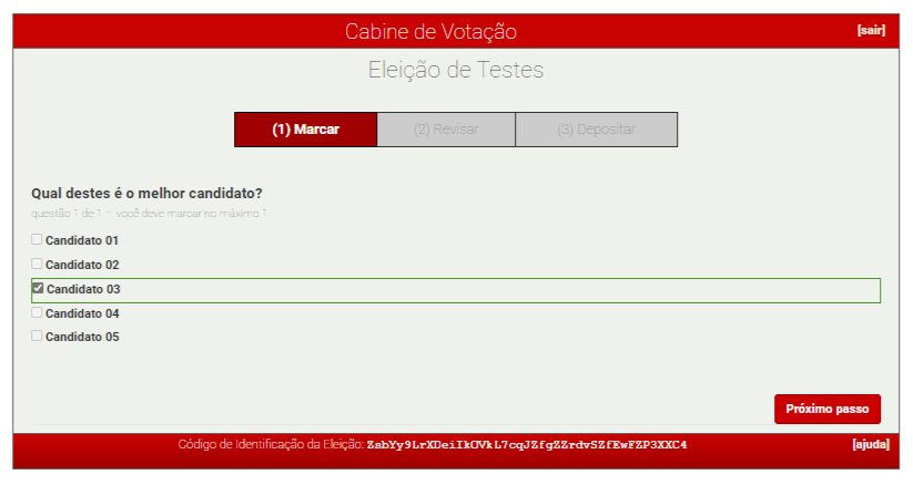 Escolha um candidato para conselho deliberativo Escolha um candidato para conselho deliberativo